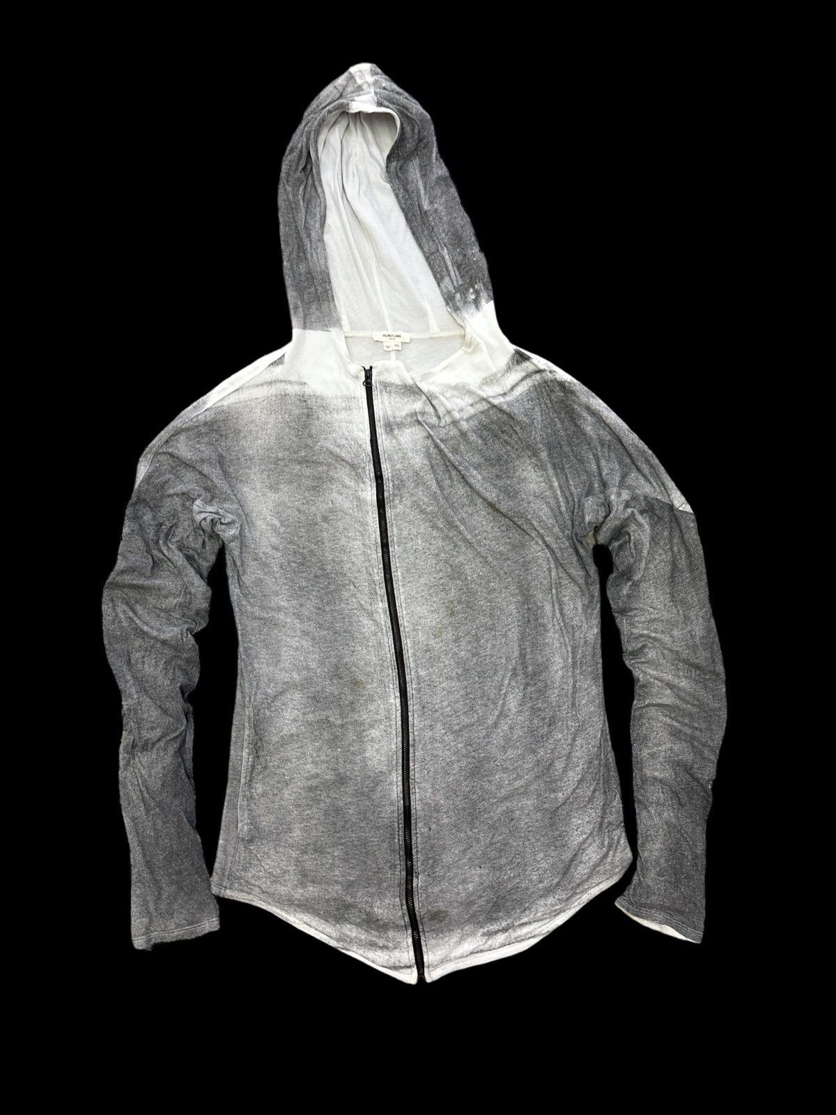 Helmut Lang HELMUT LANG SQUEE-GEE PRINT LIGHT WEIGHT HOODIE ZIPPER Size US XS / EU 42 / 0 - 1 Thumbnail