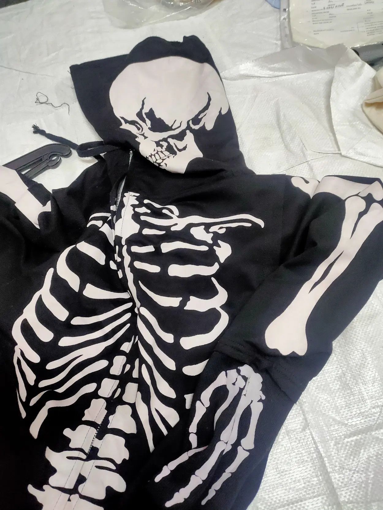 Japanese Brand Skeleton skull hoody sweatshirt Size US S / EU 44-46 / 1 - 4 Thumbnail