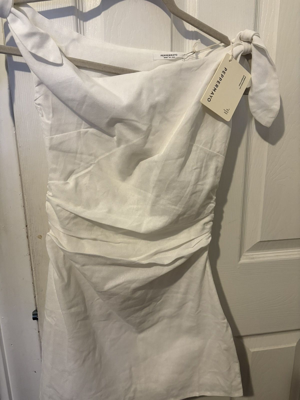 Other Peppermayo white dress Size S / US 4 / IT 40 - 4 Thumbnail