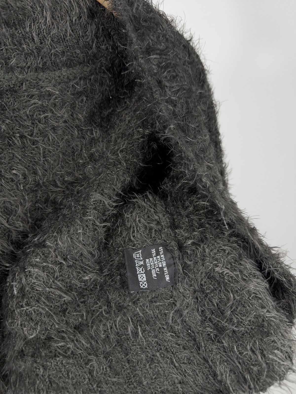If Six Was Nine Fuzzy Japanese 00s Cropped Mohair Like Knit Bolero Cardigan Size S / US 4 / IT 40 - 4 Thumbnail
