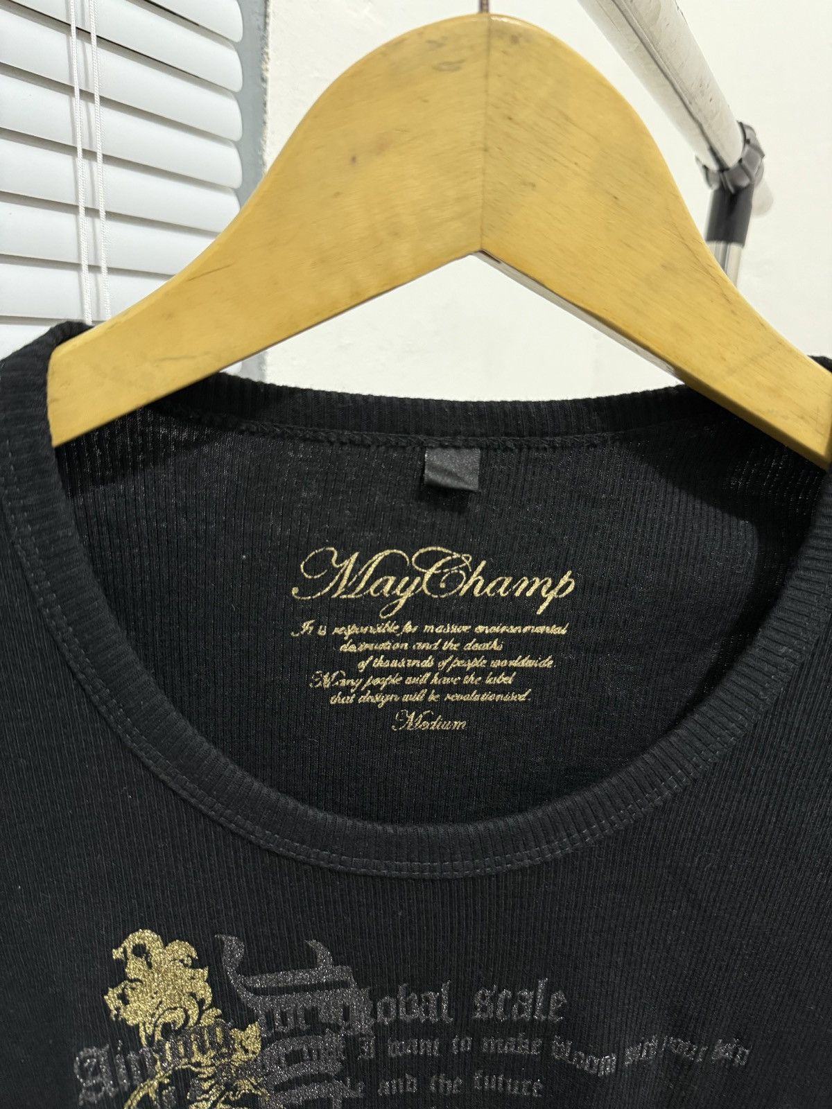 14th Addiction Y2K MAYCHAMP IFSIX STYLE LONG SLEEVE Size M / US 6-8 / IT 42-44 - 4 Thumbnail