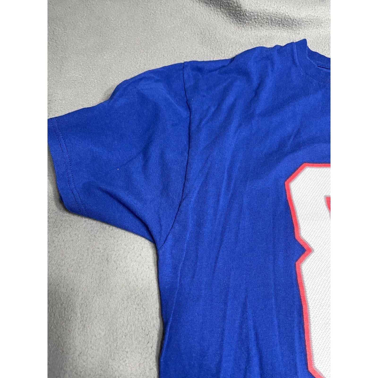 NFL NFL NY Giants #80 Cruz Mens Short Sleeve Shirt XL/X-Large Crew Neck T-Shirt Multicolor Sports Football Size US XL / EU 56 / 4 - 7 Thumbnail