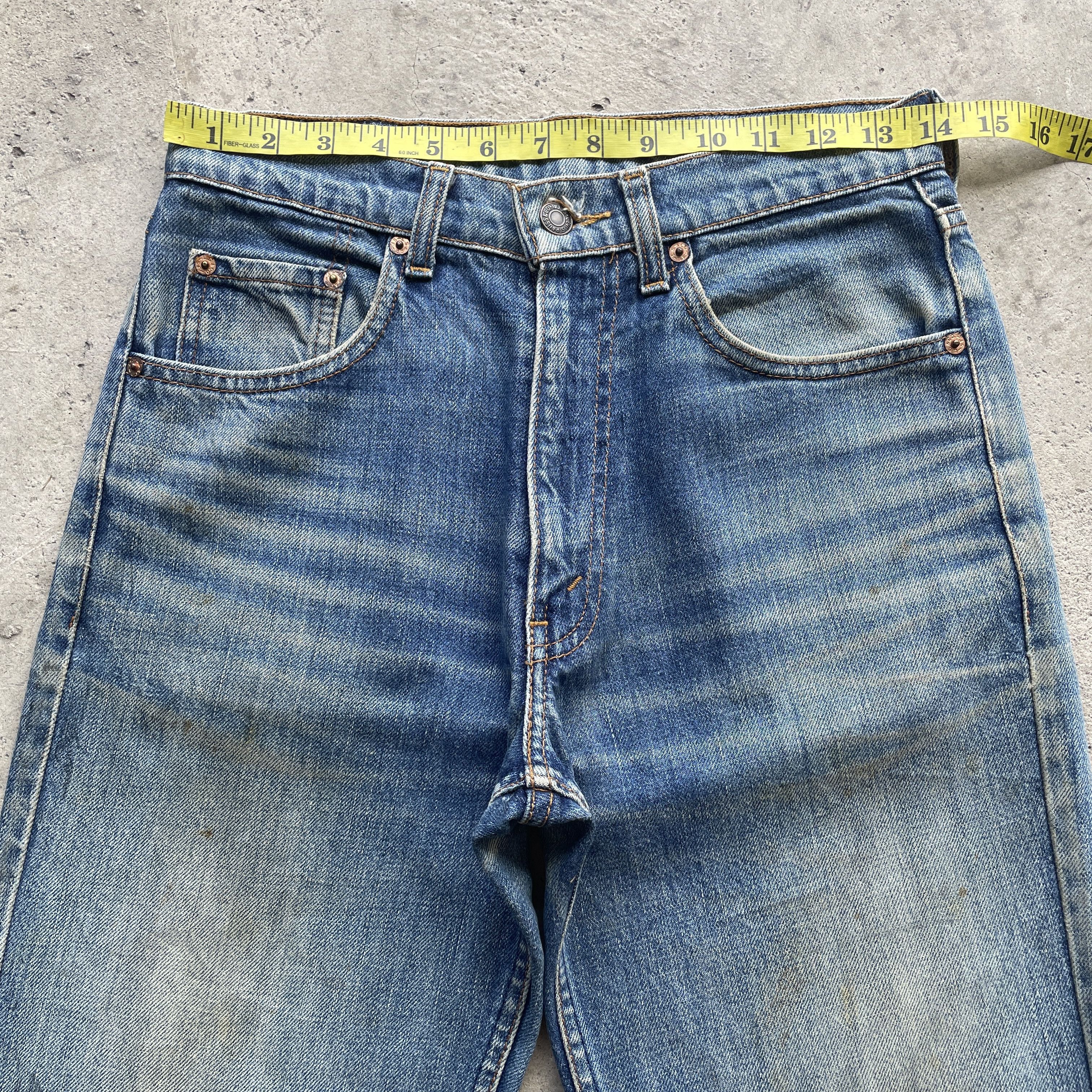Levi's Vintage Clothing VINTAGE LEVI’S 503 DENIM FADED RUSTY JEANS PANTS W28 Size US 28 / EU 44 - 5 Thumbnail