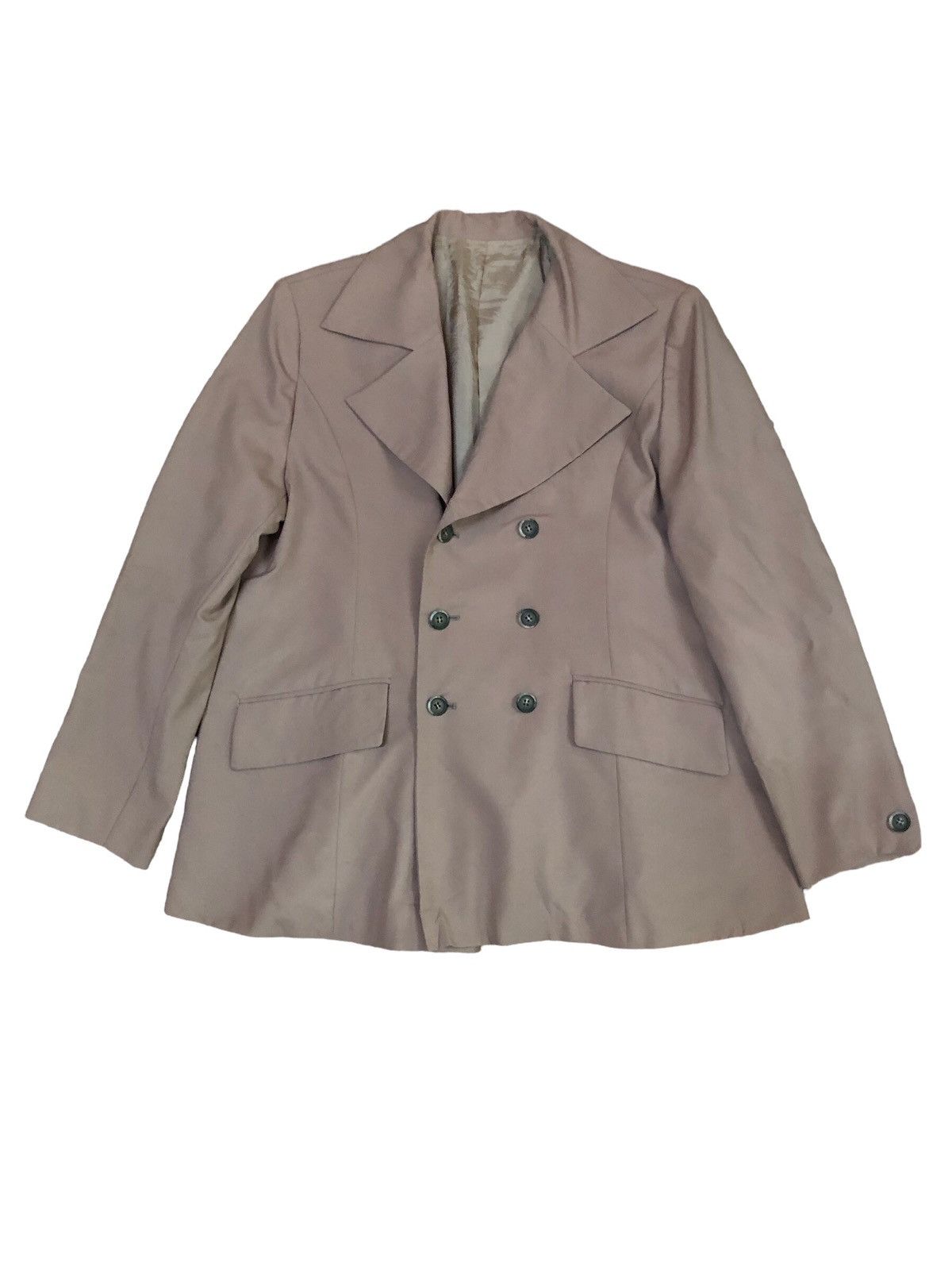 I Wish Y’s Bis By Yohji Yamamoto Double Breast Wool Jacket