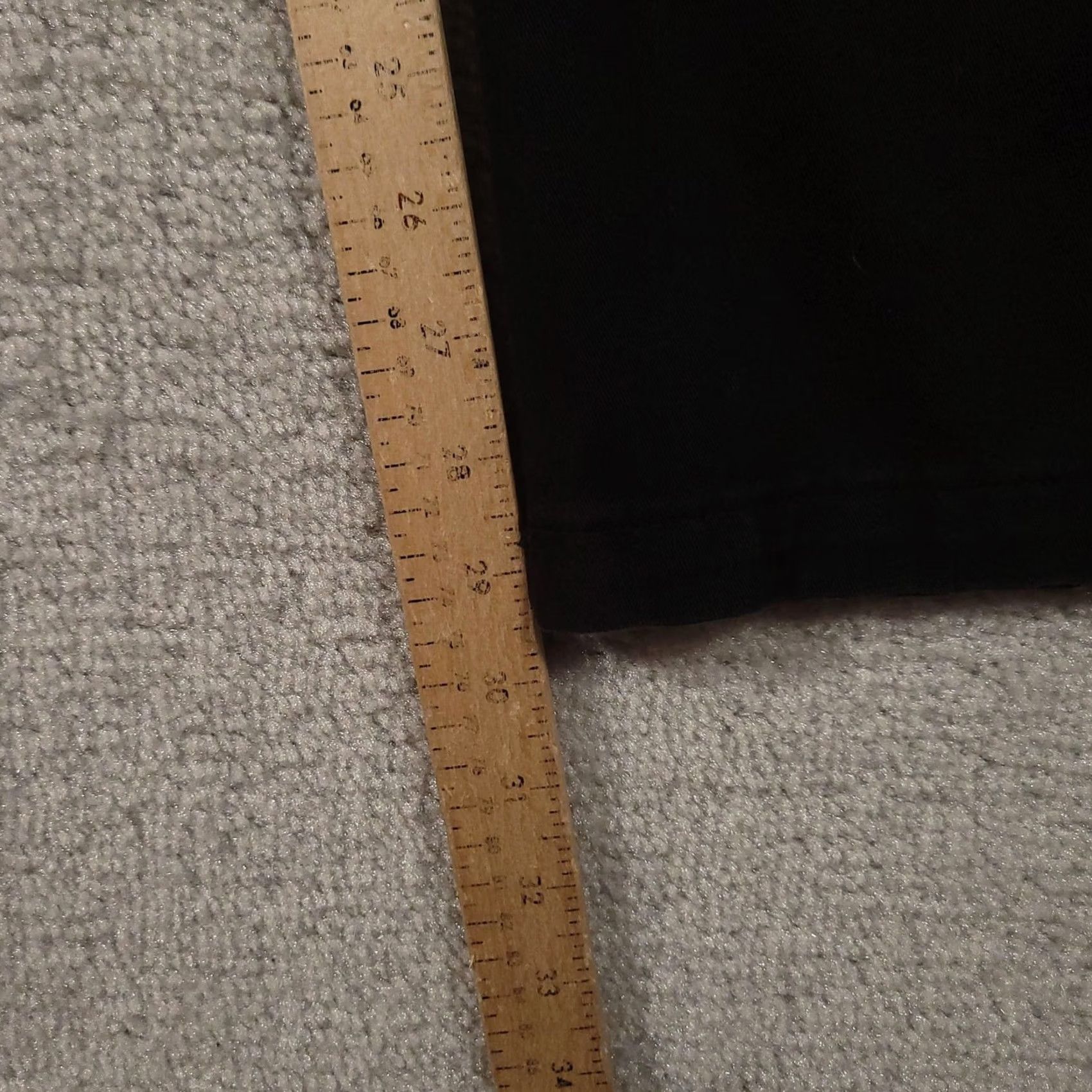 Lee Lee Dress Mens 36 Black Pants 36x30 Custom Fit Waistband Chino Classic Pleated Size US 36 / EU 52 - 4 Thumbnail