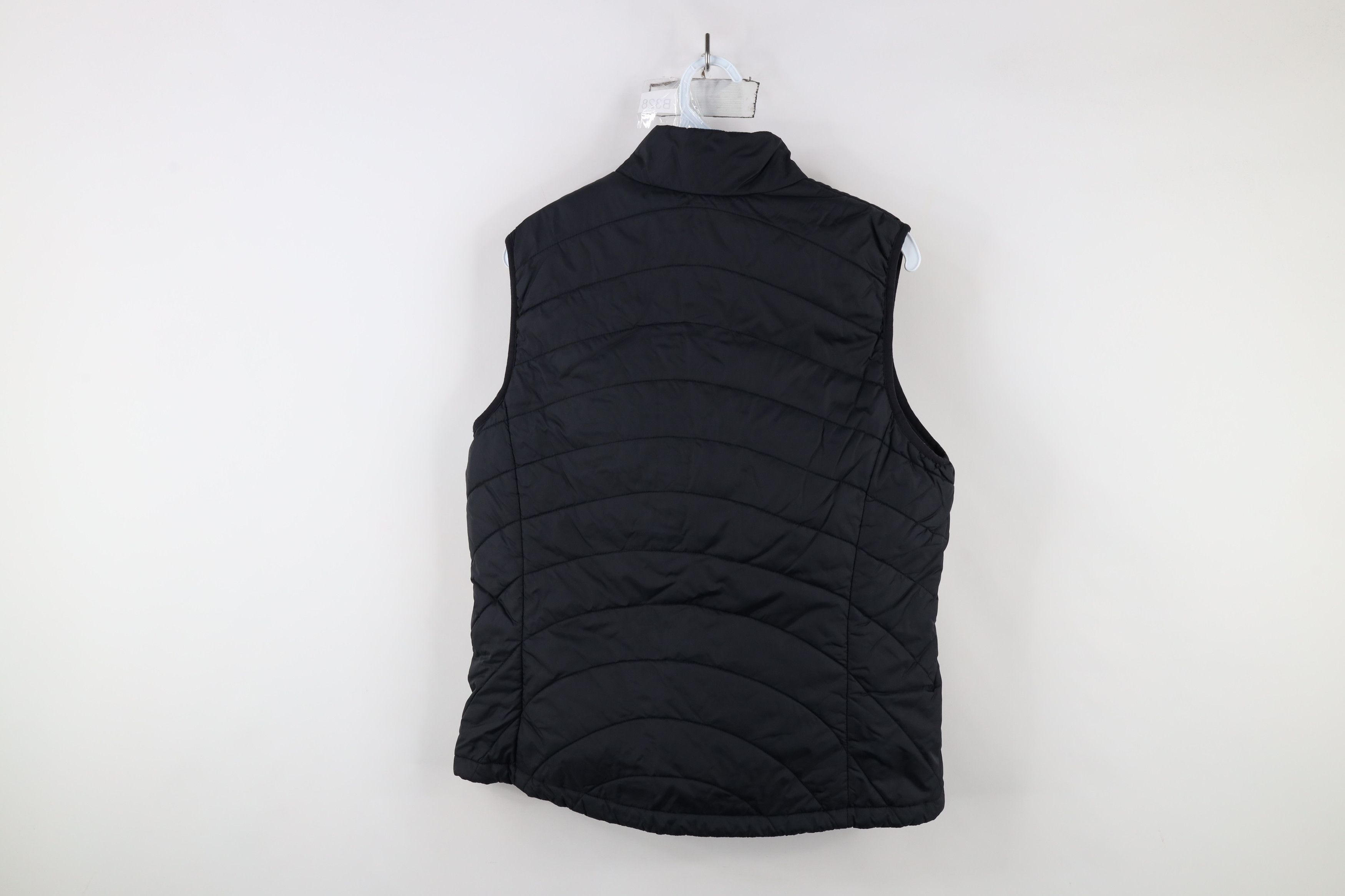 Lands' End × Vintage Vintage Lands End Blank Full Zip Puffer Vest Jacket Black Size M / US 6-8 / IT 42-44 - 12 Thumbnail
