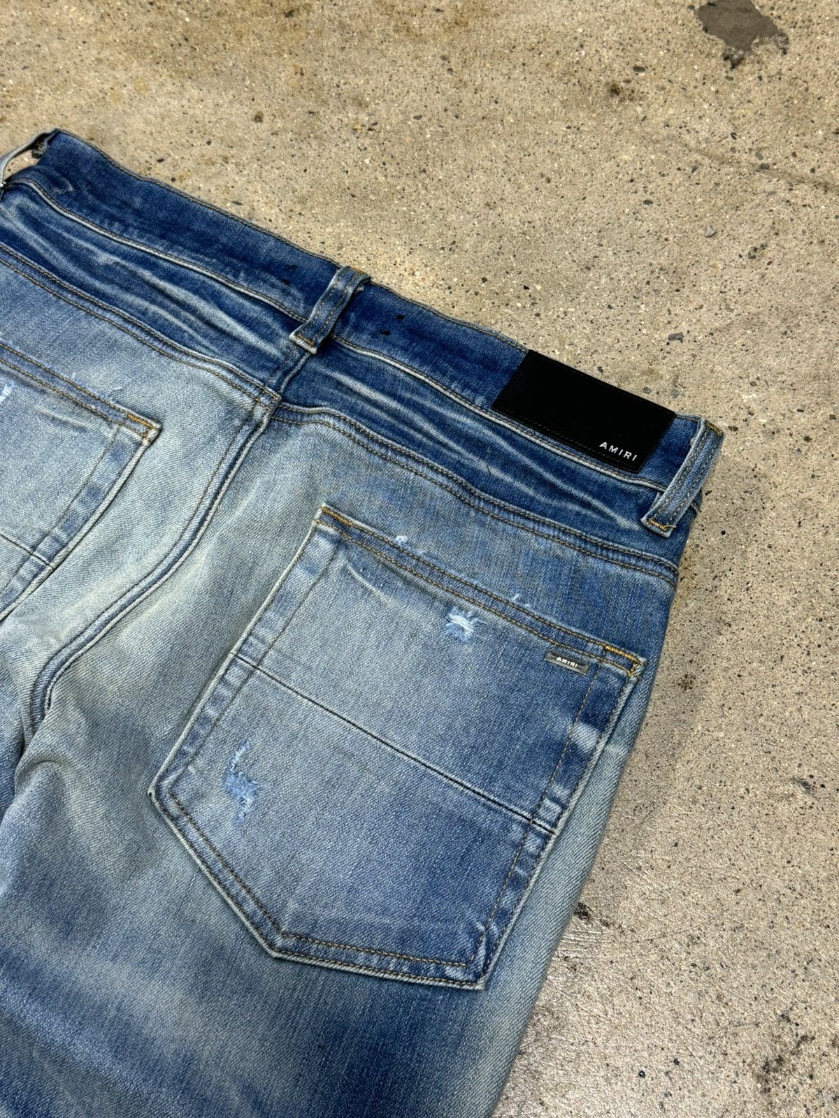 Amiri Amiri Honeycomb Stack Jeans NEW RETAIL 1000$ Size US 31 - 6 Thumbnail