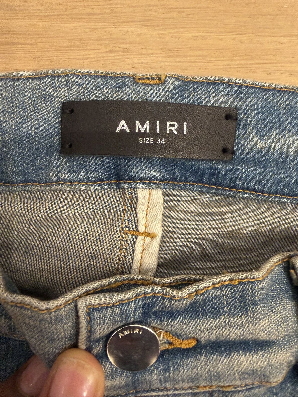 Amiri AmirI MX1 Denim Jeans pink Size US 34 / EU 50 - 5 Thumbnail