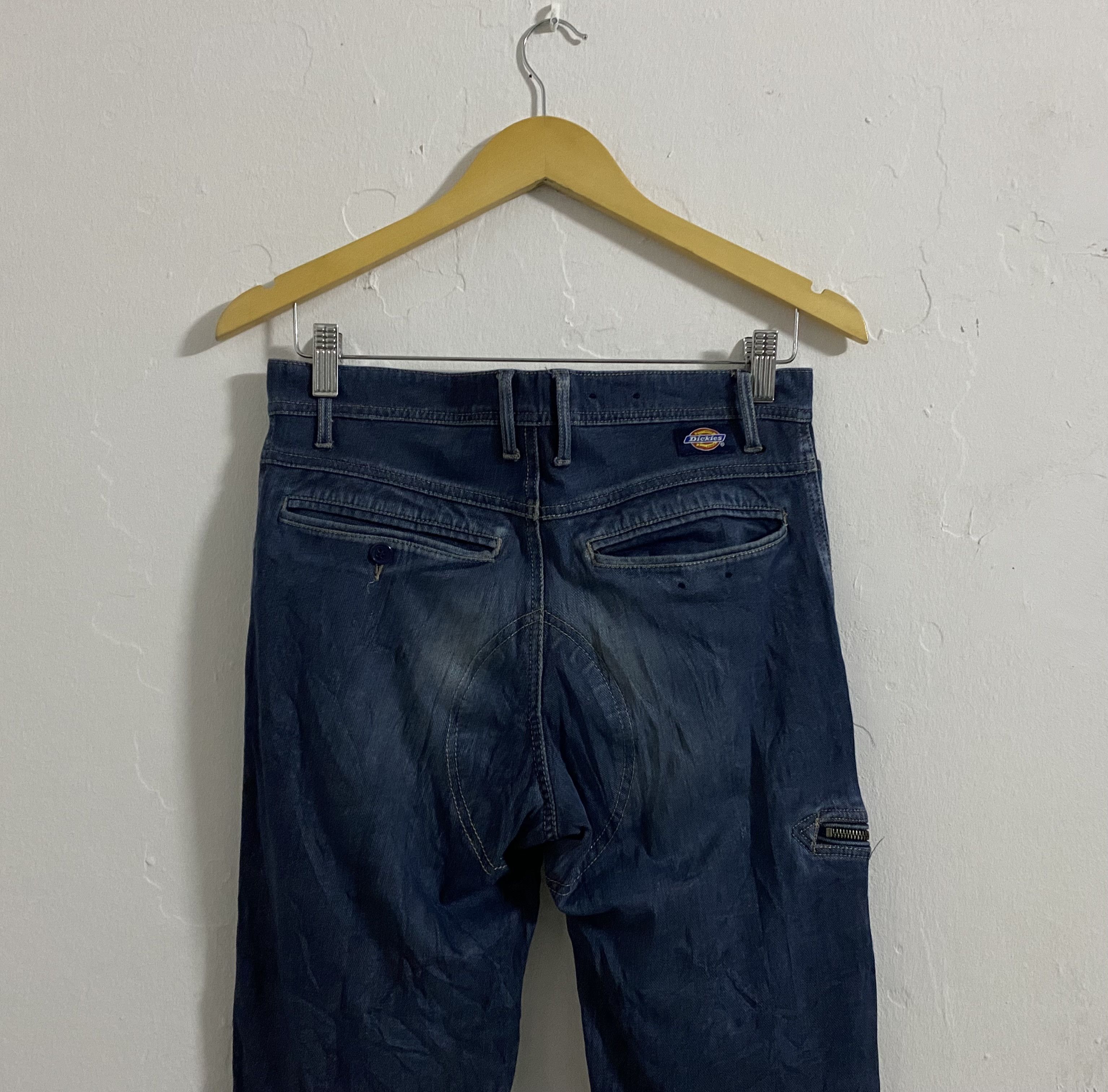 Dickies Vintage Dickies Workwear Strechable Jeans Size US 31 - 8 Thumbnail