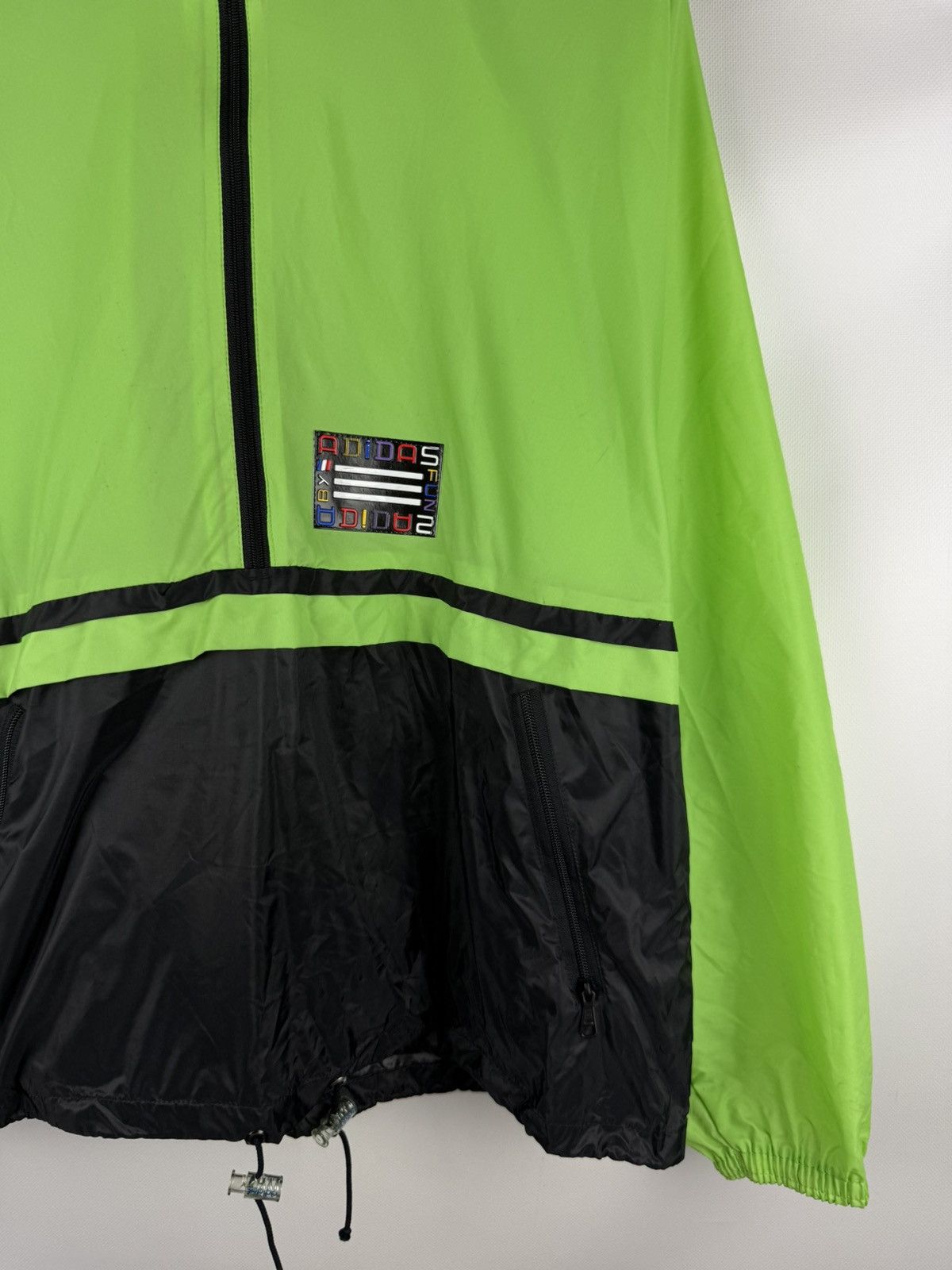 Adidas Adidas Ventex VTG Nylon Hooded Anorak Windbreaker Jacket Size US M / EU 48-50 / 2 - 4 Thumbnail