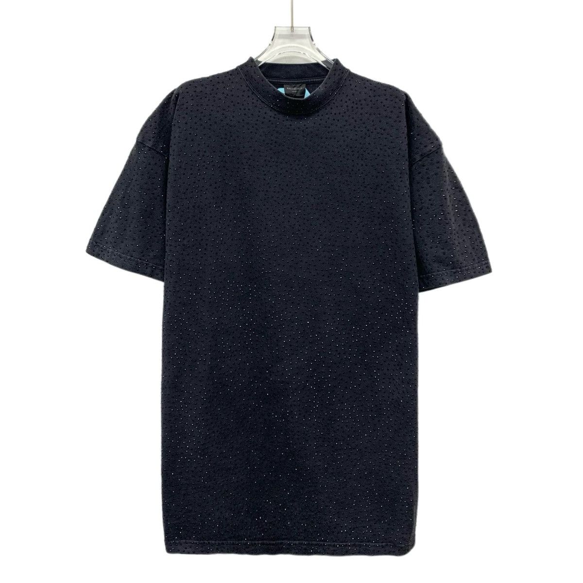 Balenciaga Balenciaga Full Rhinestone Design Short Sleeve T-shirt K26WX Size US M / EU 48-50 / 2 - 1 Thumbnail