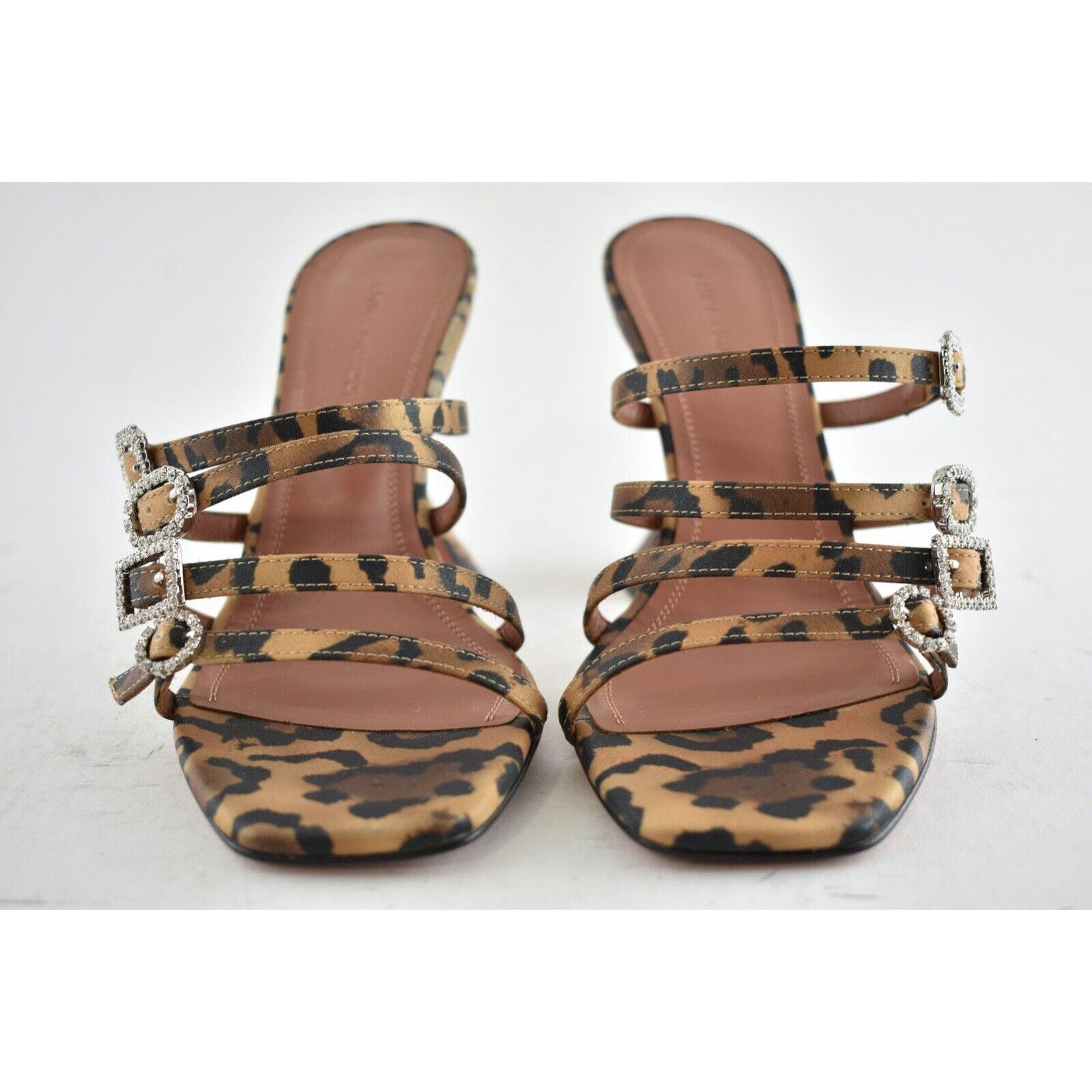 Amina Muaddi Robyn Slipper Crystal Backless Sandal Heel Pump 36 Size US 6 / IT 36 - 7 Thumbnail