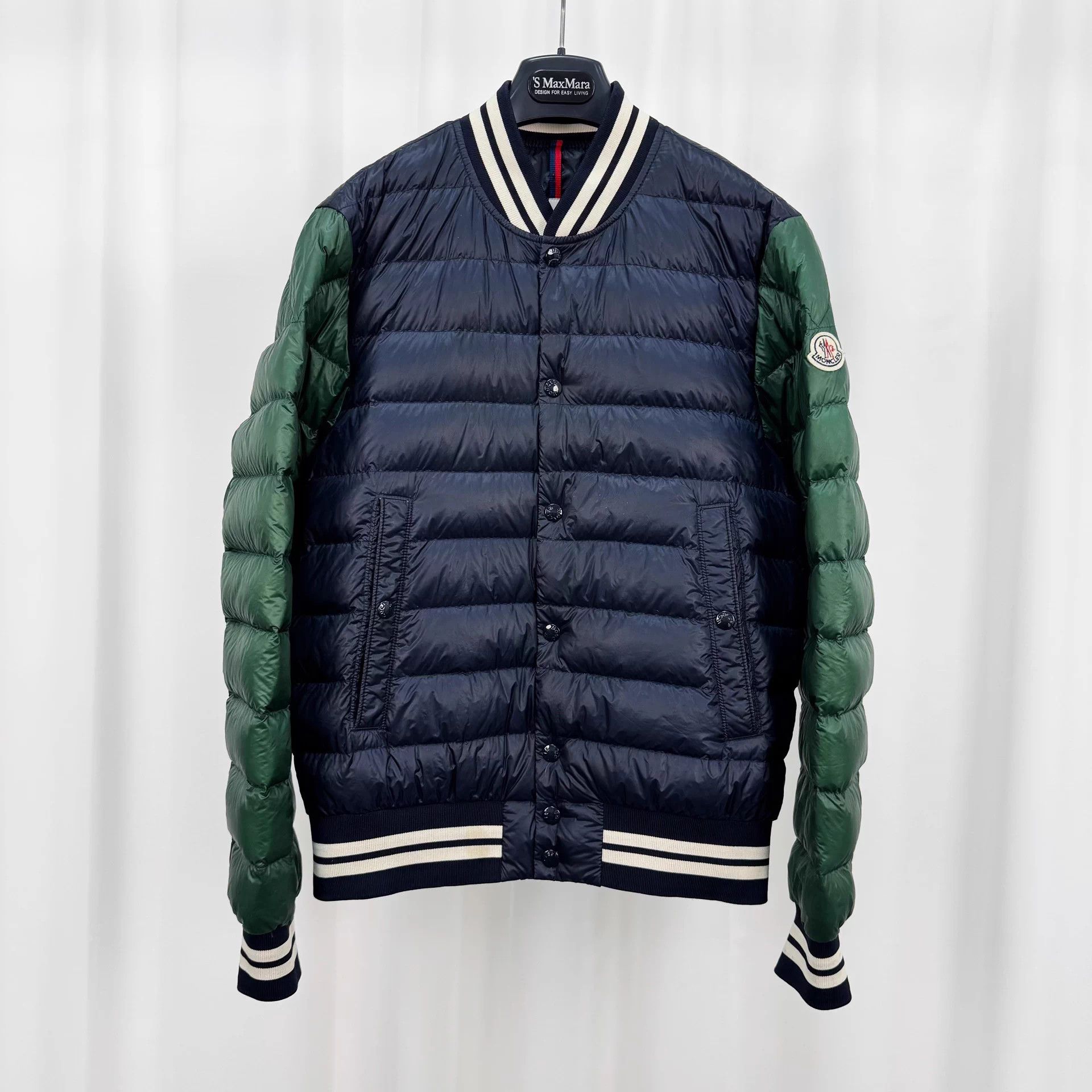 Moncler Moncler Baseball Down Jacket 2 98 New Size US M / EU 48-50 / 2 - 1 Thumbnail