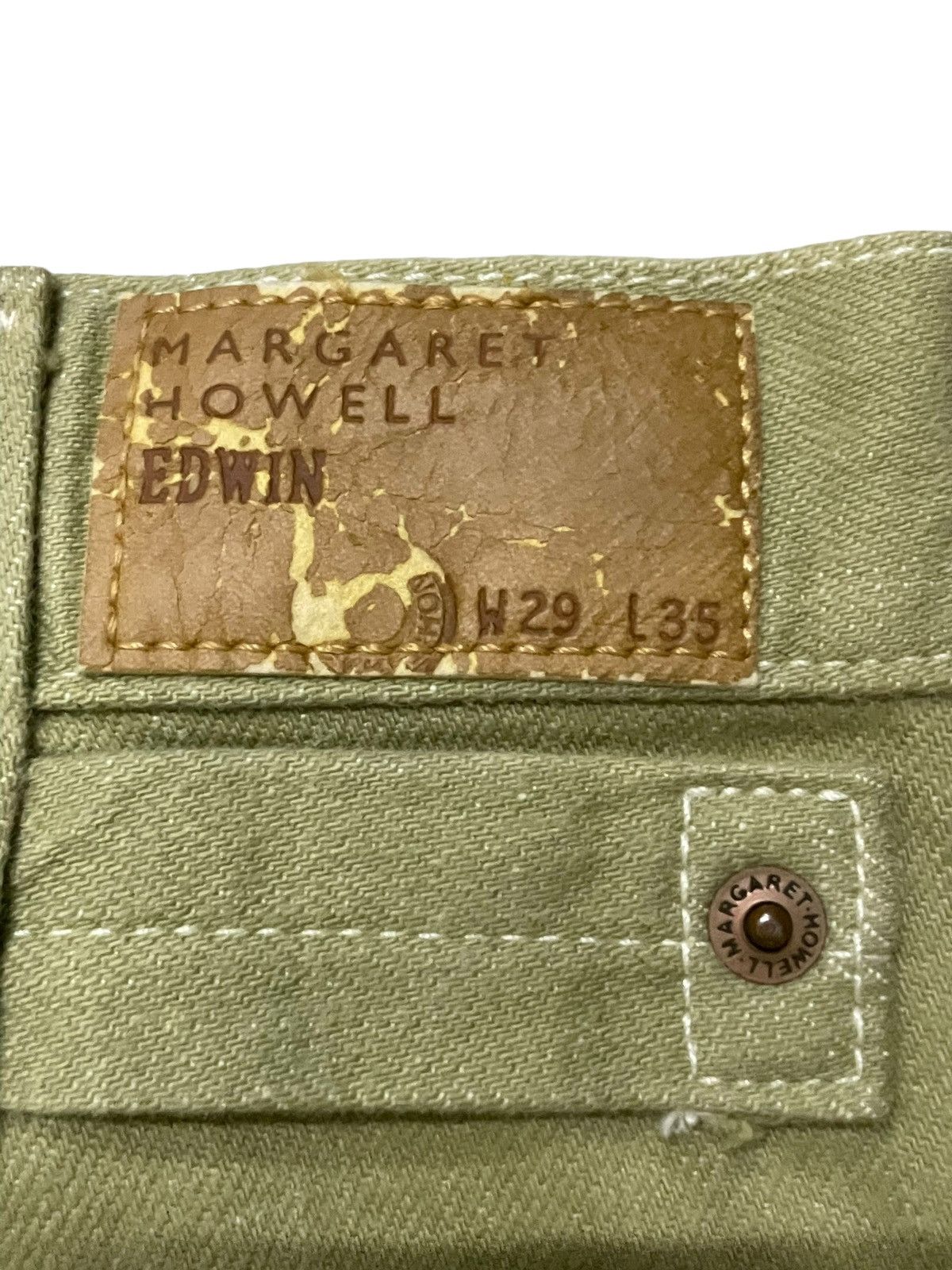 Edwin × Hysteric Glamour × Margaret Howell Edwin X Margaret Howell 40s Reissue Work Wear Selvedge Jeans Size US 30 / EU 46 - 15 Thumbnail