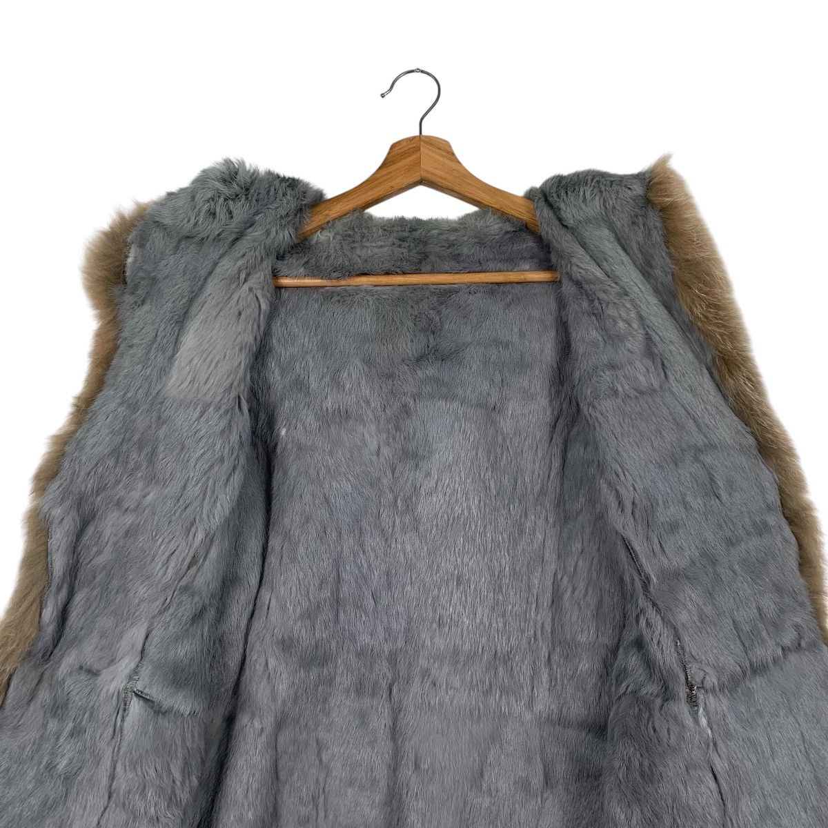 Japanese Brand Japanese Brand Faux Fur Jacket Size L / US 10 / IT 46 - 13 Thumbnail
