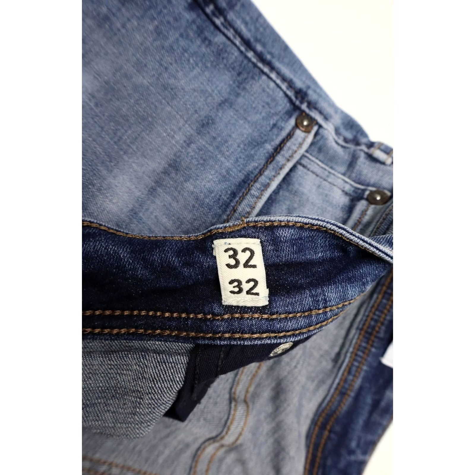 Jack & Jones JACK & JONES Slim / Glenn Jeans Mens W32/L32 Faded Whiskers Blue Distressed Size US 32 / EU 48 - 6 Thumbnail