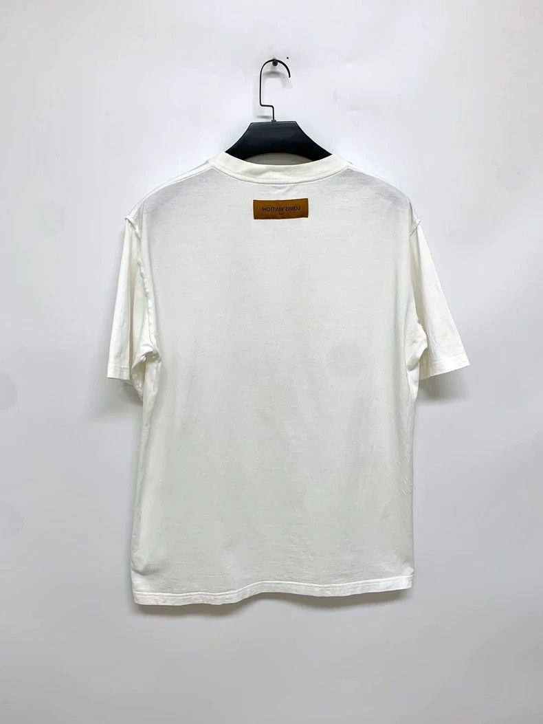 Louis Vuitton Louis Vuitton White Lianliankan short sleeve Size US XXL / EU 58 / 5 - 7 Thumbnail