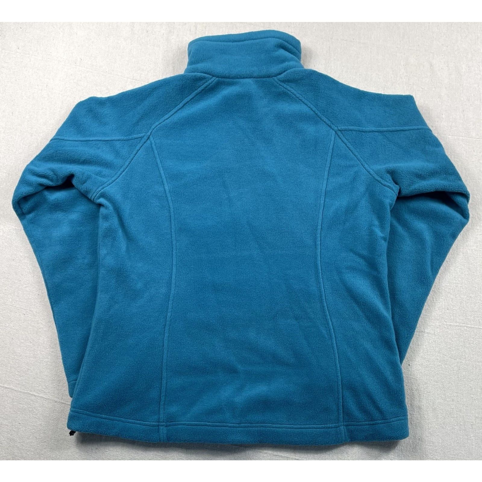Altea Columbia Fleece Jacket Women’s L Blue Full Zip Ski Pockets Teal 90s Outdoor Casual Winter Men? Women? Size L / US 10 / IT 46 - 2 Thumbnail