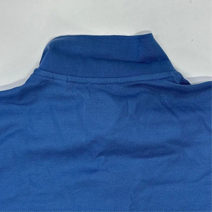 Burberry Burberry Burberry Blue Embroidered Logo Short Sleeve Polo- Size US L / EU 52-54 / 3 - 5 Thumbnail