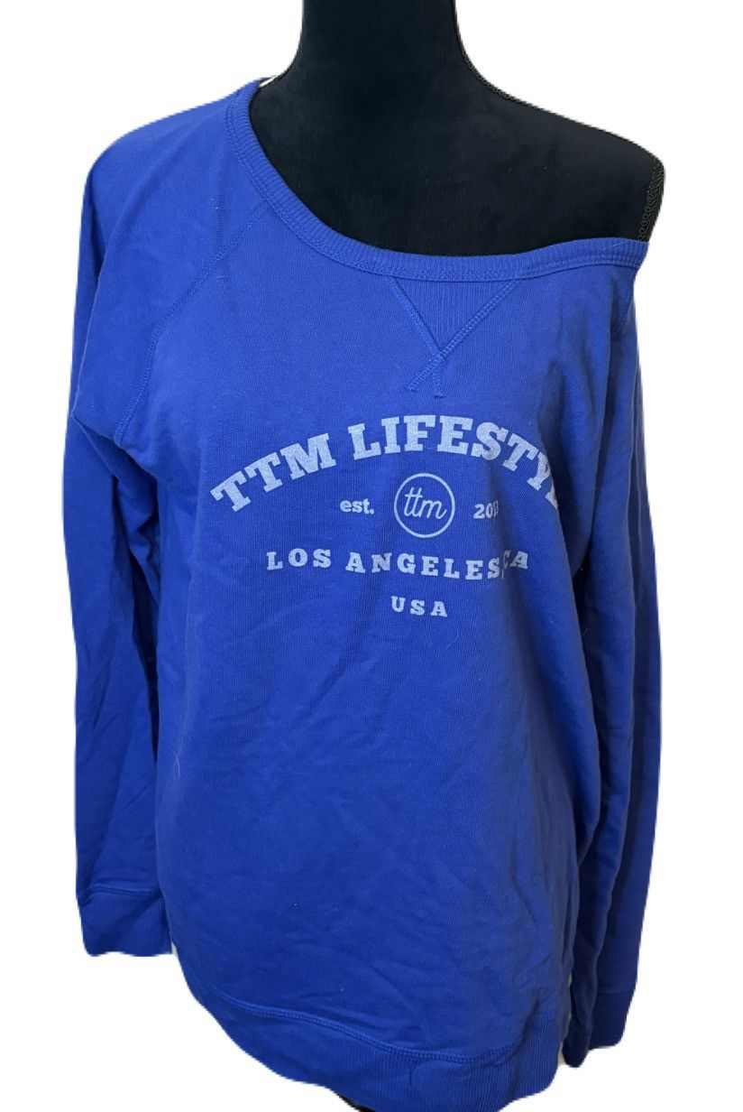Other (Tim Lifestyle) Los Angeles Off Shoulder Crewneck: Size XL Size XL / US 12-14 / IT 48-50 - 2 Thumbnail