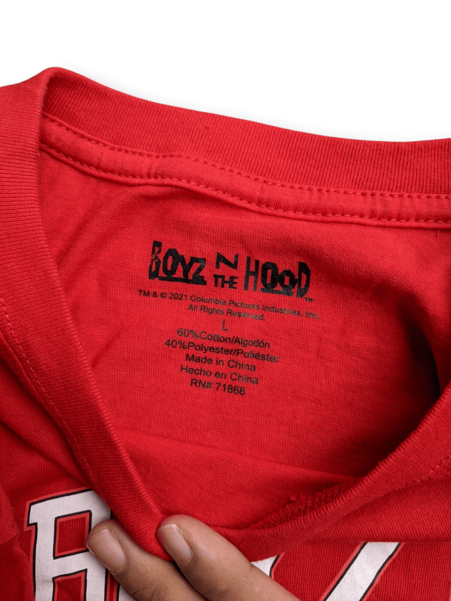 Band Tees Boyz N The Hood Movie Official Merchandise T shirt Size US L / EU 52-54 / 3 - 3 Thumbnail