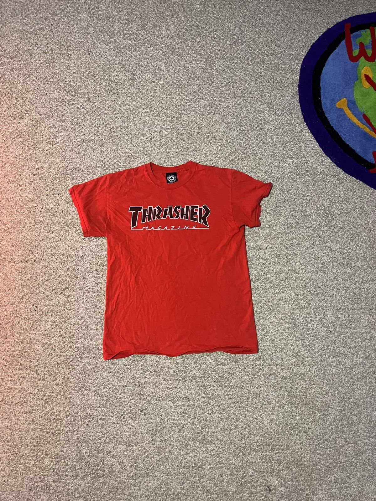 Thrasher × Vintage Thrasher Red Logo T shirt Size US M / EU 48-50 / 2 - 1 Thumbnail