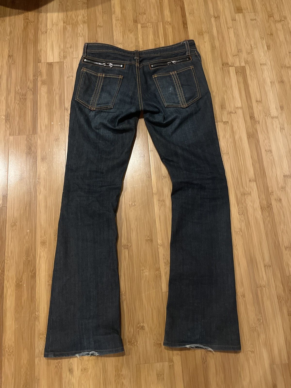 Schlussel Schlussel Japanese flared Denim Size US 27 - 2 Thumbnail