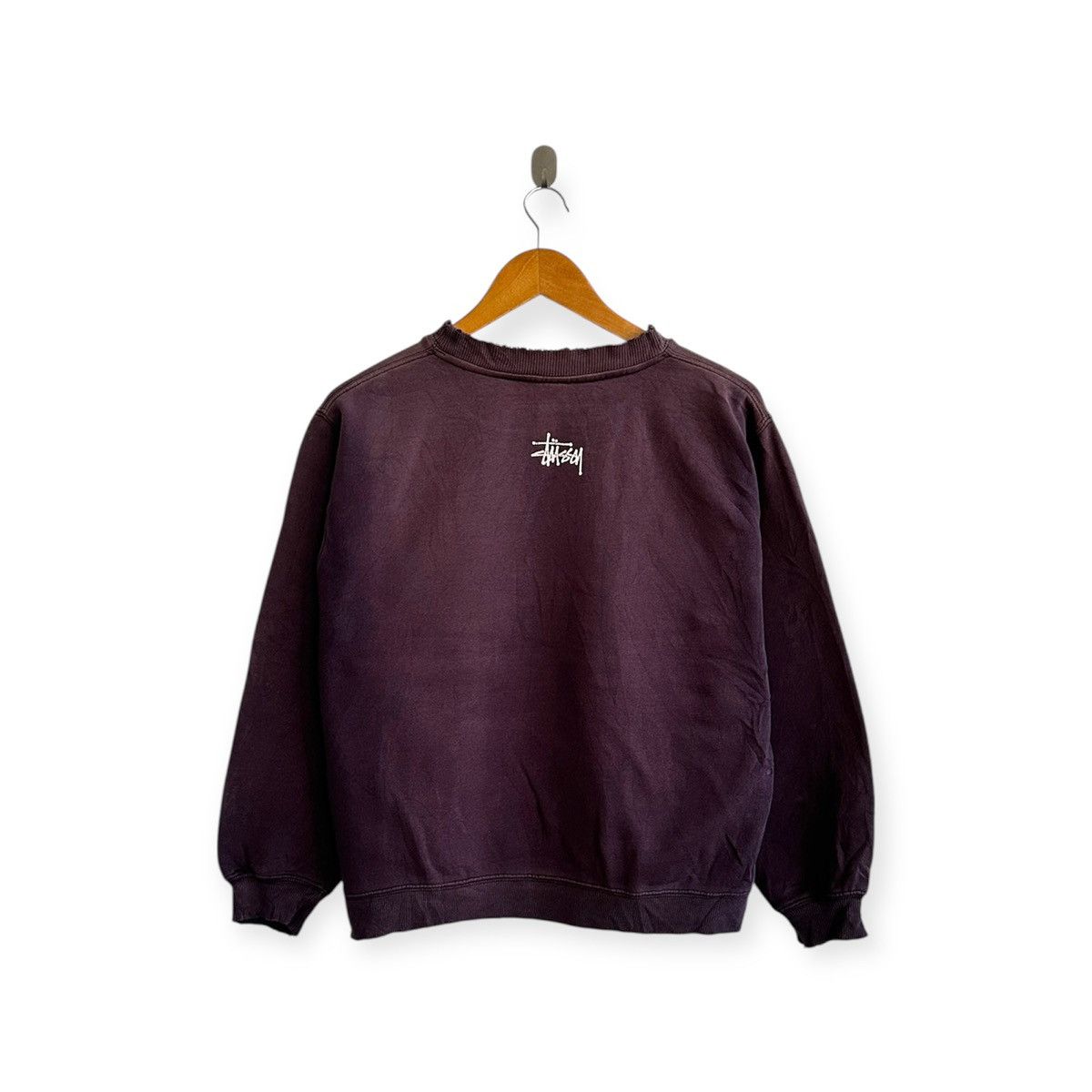 Stussy vintage distressed stussy sweatshirts crewneck Size US S / EU 44-46 / 1 - 2 Thumbnail