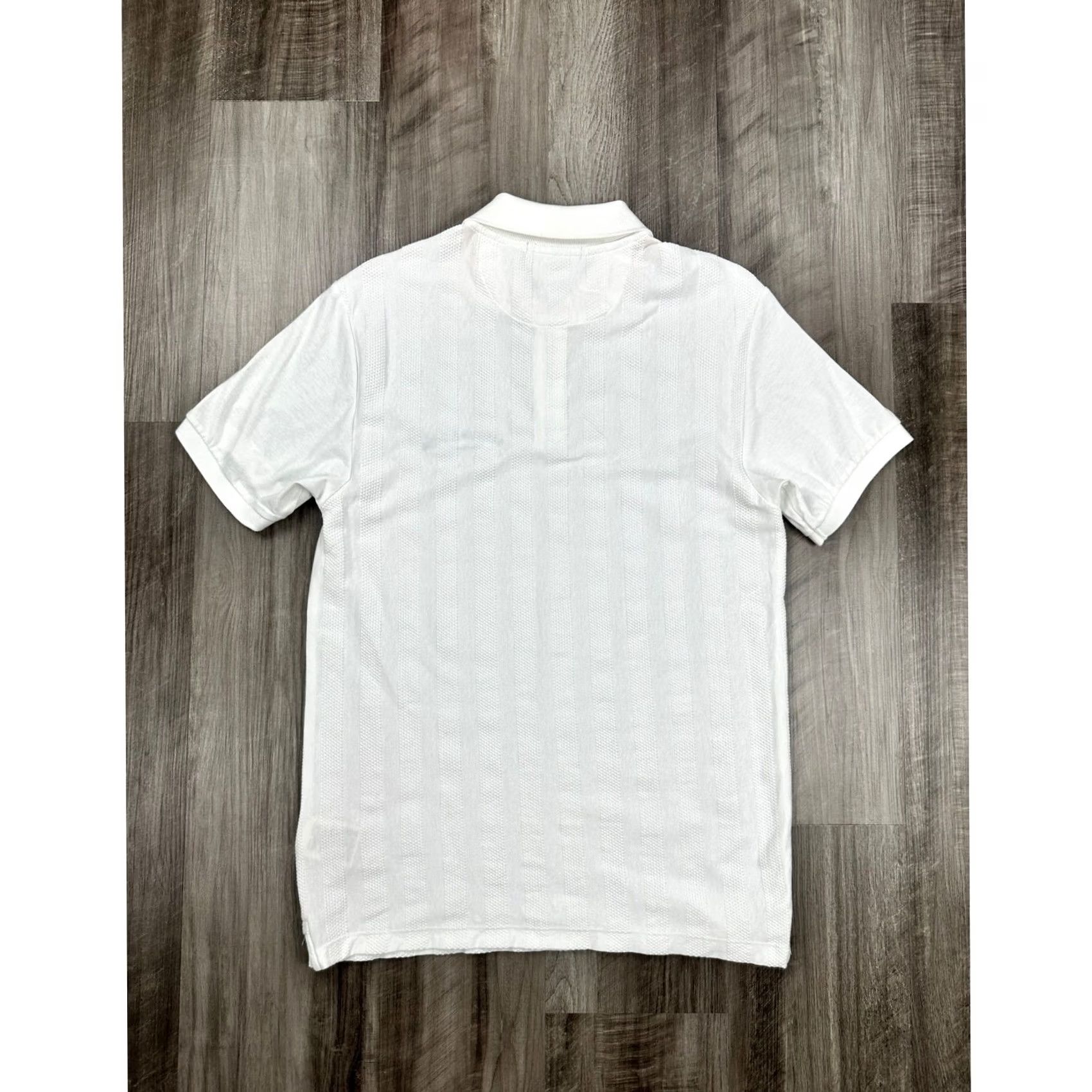 Scotch & Soda VINTAGE? Scotch & Soda Popcorn Pique Zip Polo Star White Cotton Blend NWT Small Men Size US S / EU 44-46 / 1 - 4 Thumbnail