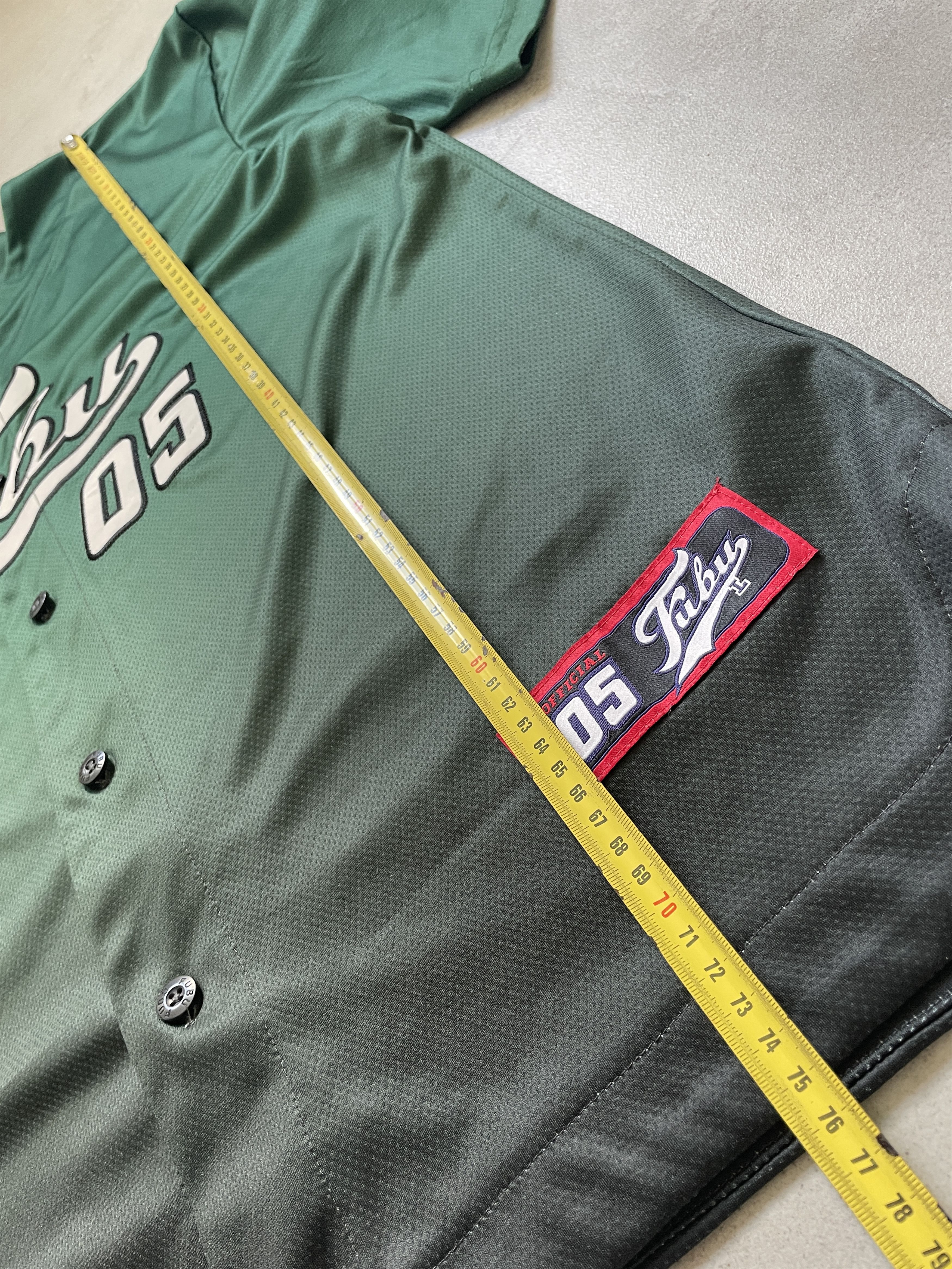 Fubu Y2K FUBU BLACK GREEN HIP HOP RAP JERSEY Size US L / EU 52-54 / 3 - 7 Thumbnail