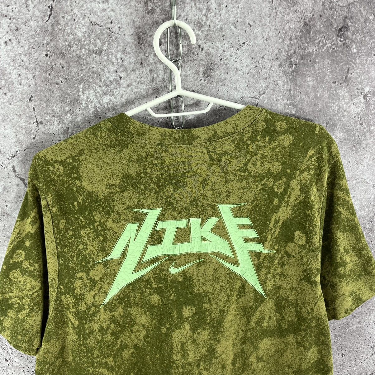Japanese Brand × Nike Nike T-Shirt Ac/DC Style Back Logo Camo Big Swoosh Size L Size US L / EU 52-54 / 3 - 9 Thumbnail