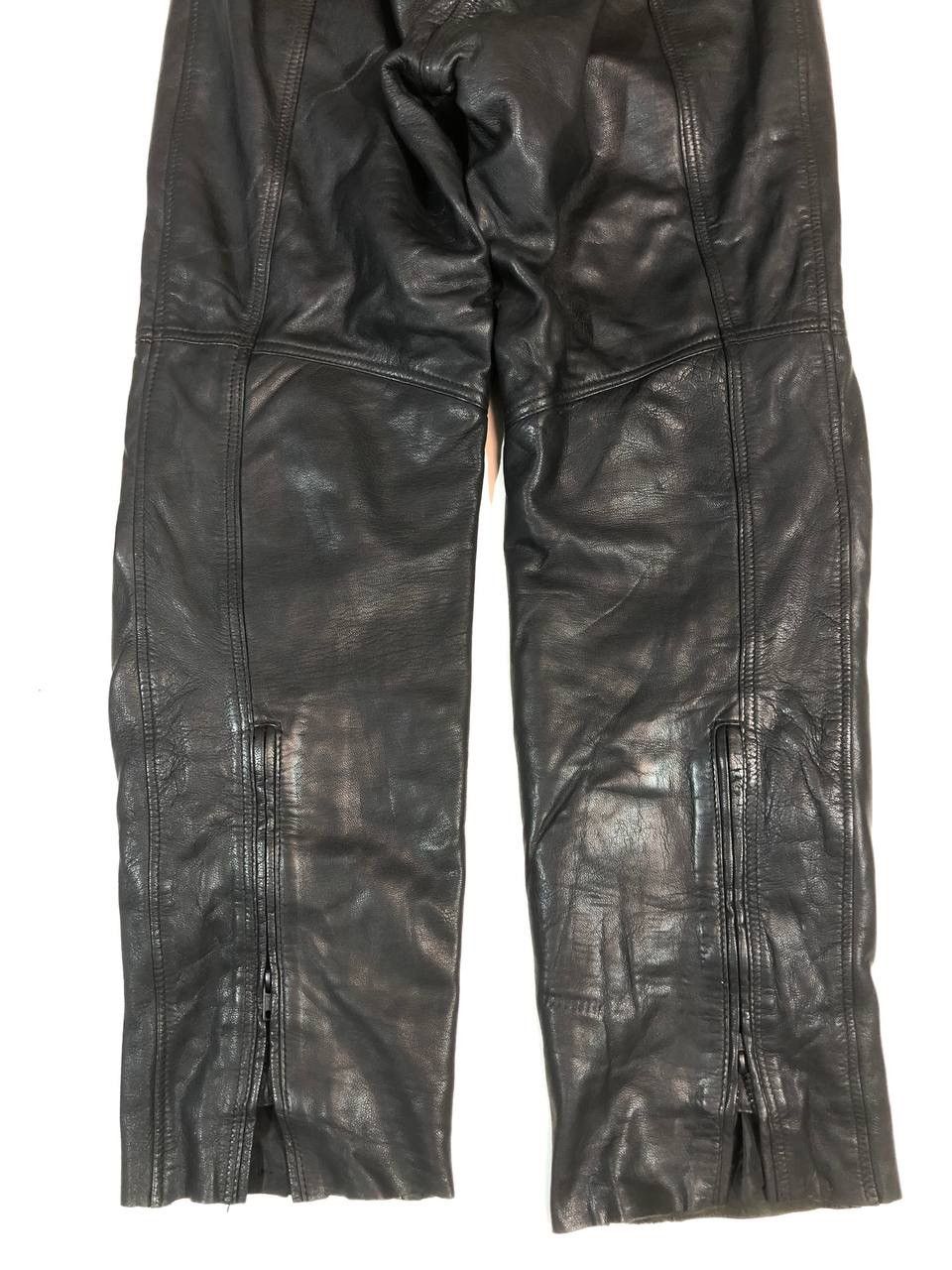 Other Vintage Rare Moto Biker Leather Pants Size US 29 - 8 Thumbnail