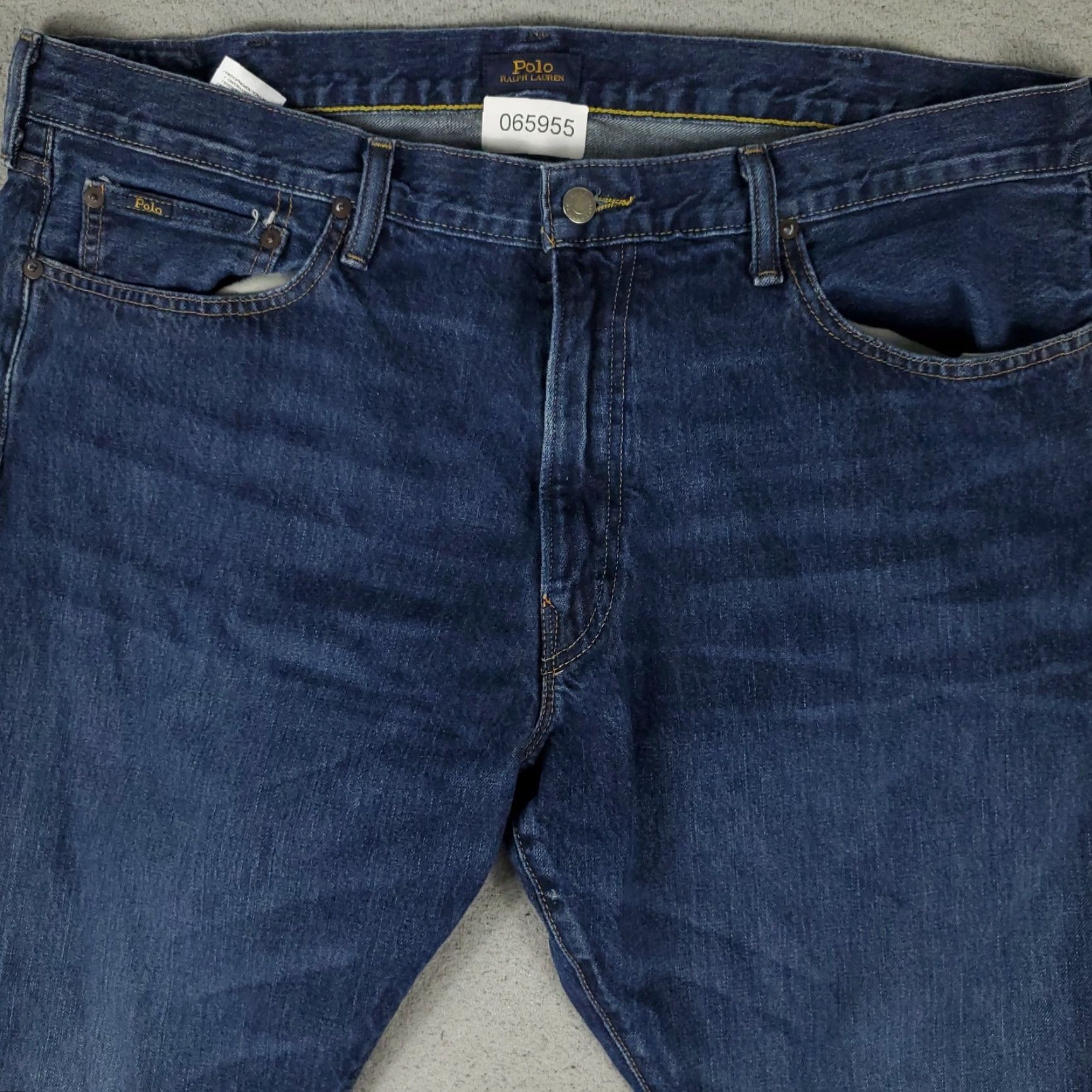 Polo Ralph Lauren Ralph Lauren Jeans Mens 40x30 Blue Varick Slim Straight Leg Denim Pants Size US 40 / EU 56 - 2 Thumbnail