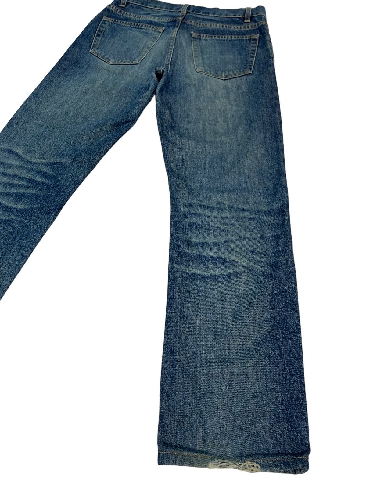Helmut Lang 🔥Vintage Distressed Helmut Lang denim Jeans Size US 30 / EU 46 - 8 Thumbnail