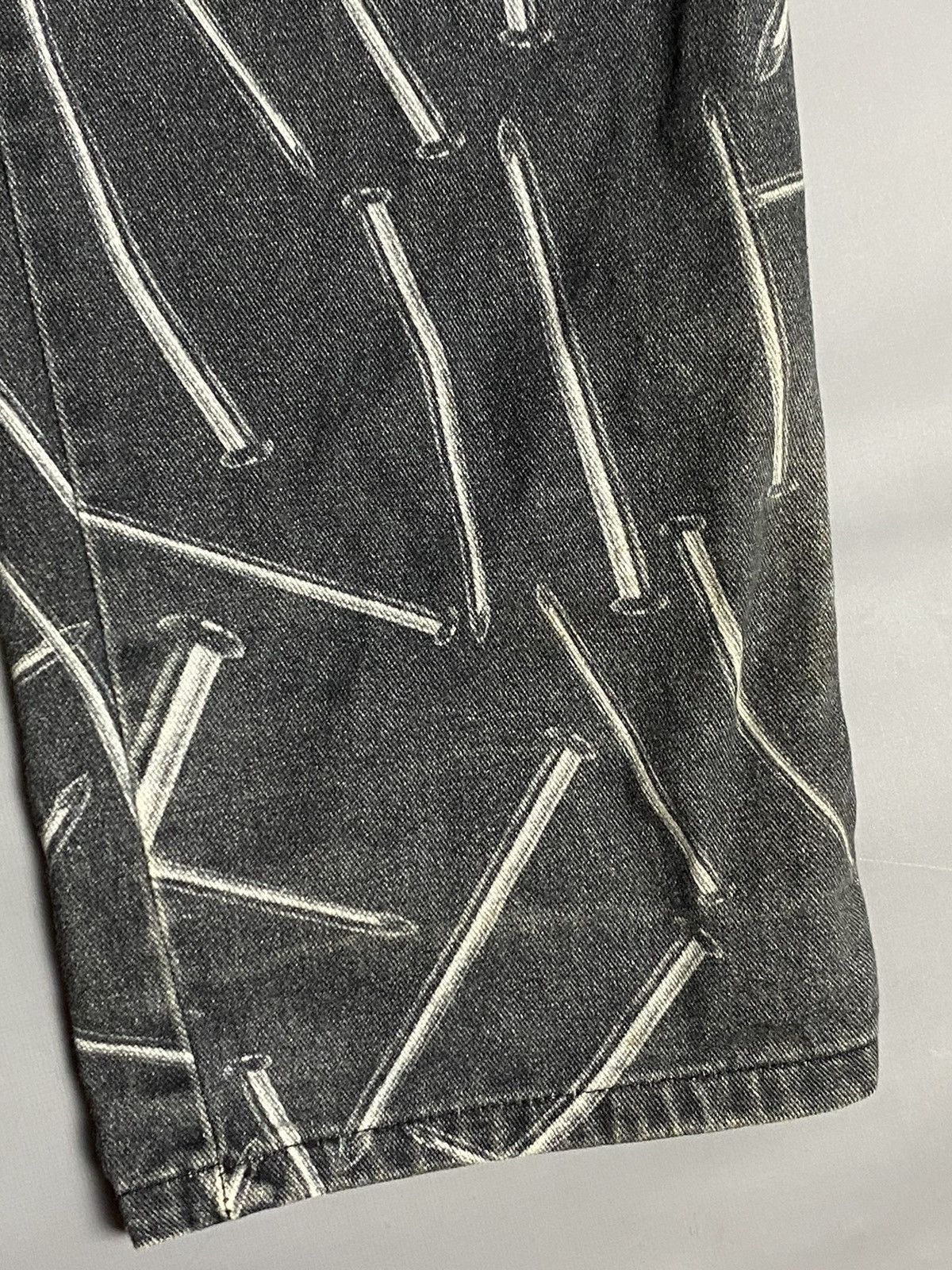 Jaded London Jaded London Jeans W34 Relaxed Fit Faded Black Nail Print Size US 34 / EU 50 - 8 Thumbnail