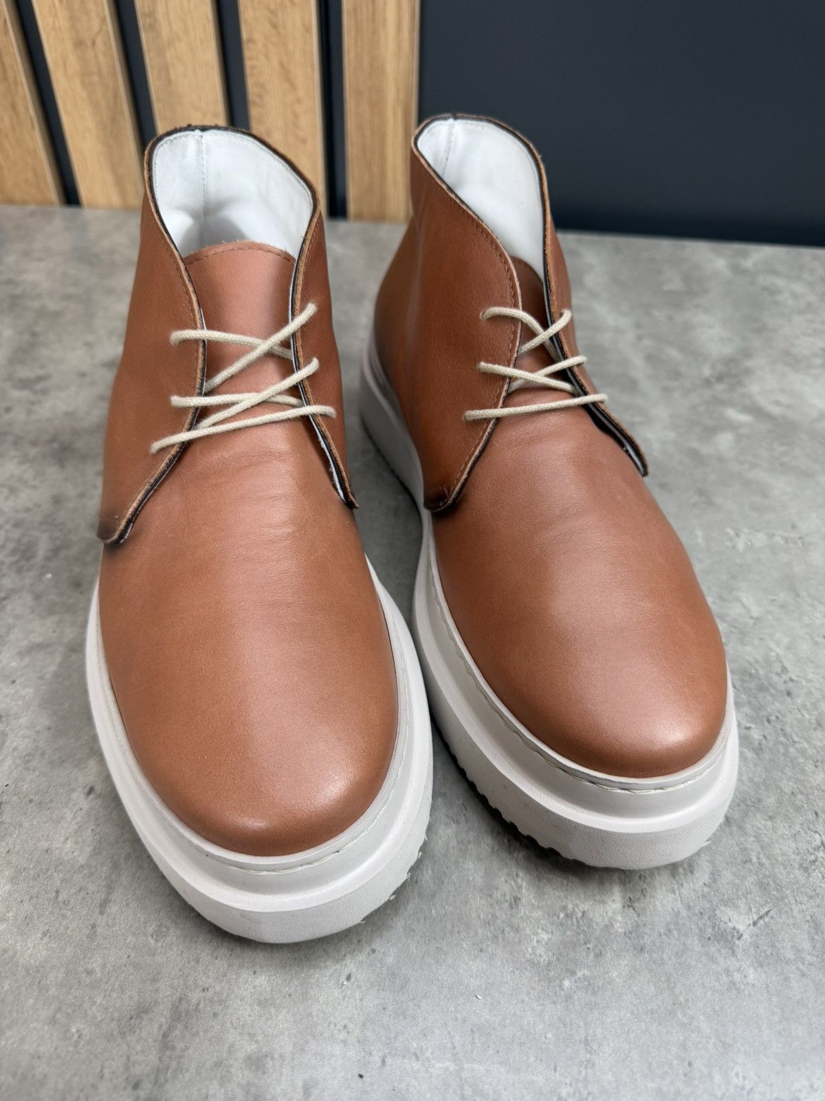 Moreschi Moreschi Leather Desert Boots Brown Size 41 Size US 8 / EU 41 - 4 Thumbnail