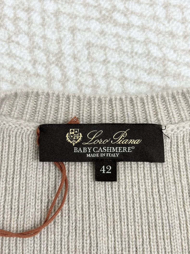 Loro Piana LORO PIANA V-neck sweater Size S / US 4 / IT 40 - 3 Thumbnail