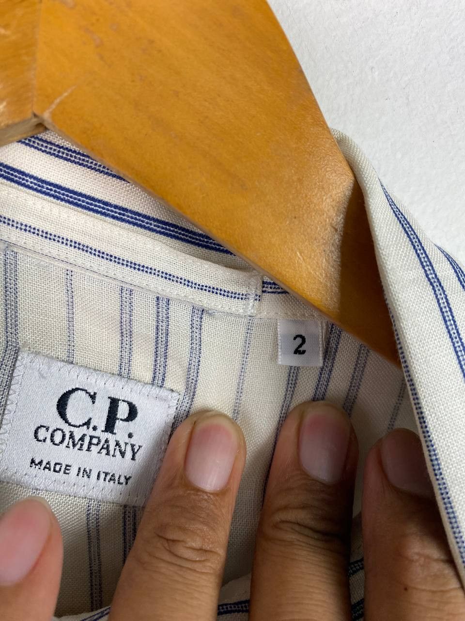 C.P. Company cp company retro polo shirt made in italy nice design Size US L / EU 52-54 / 3 - 6 Thumbnail