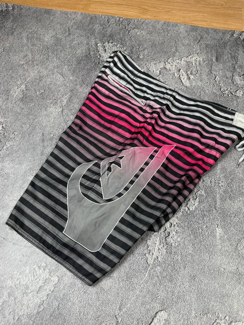 Quiksilver Y2K Quiksilver Surf Stripe Shorts 2000s Streetwear Size US 38 / EU 54 - 8 Thumbnail