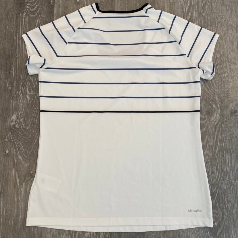Adidas Adidas Climalite Athletic Shirt Women Medium Workout Yoga (G Size M / US 6-8 / IT 42-44 - 3 Thumbnail