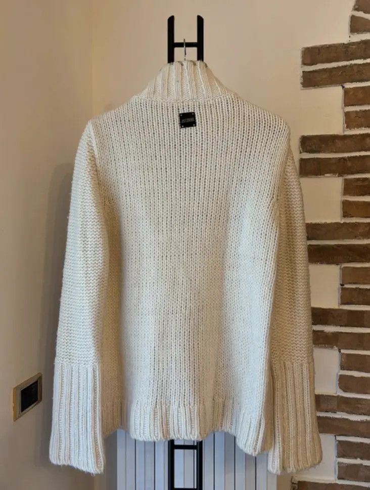 Just Cavalli Roberto Cavalli Pullover Jumper Knit Haf Zip Sweater EX0217 Size US XL / EU 56 / 4 - 3 Thumbnail