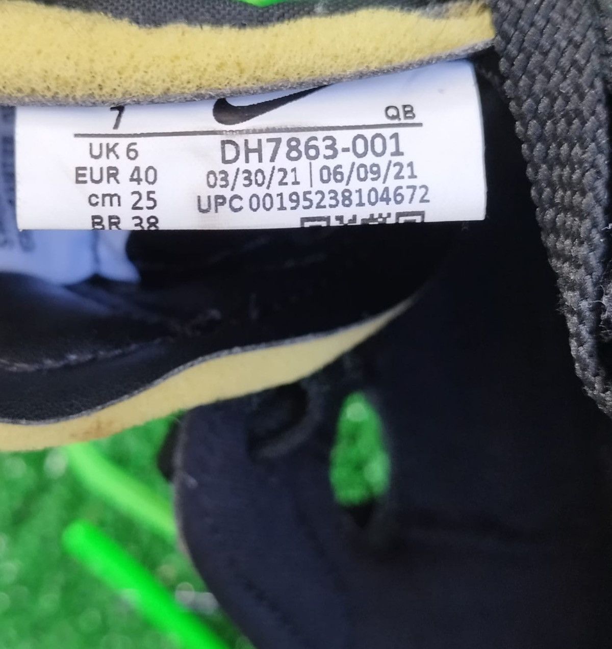 Nike × Off-White Shoes Nike Blazer Low 77 Off-White Electro Green Size US 7 / EU 40 - 9 Thumbnail