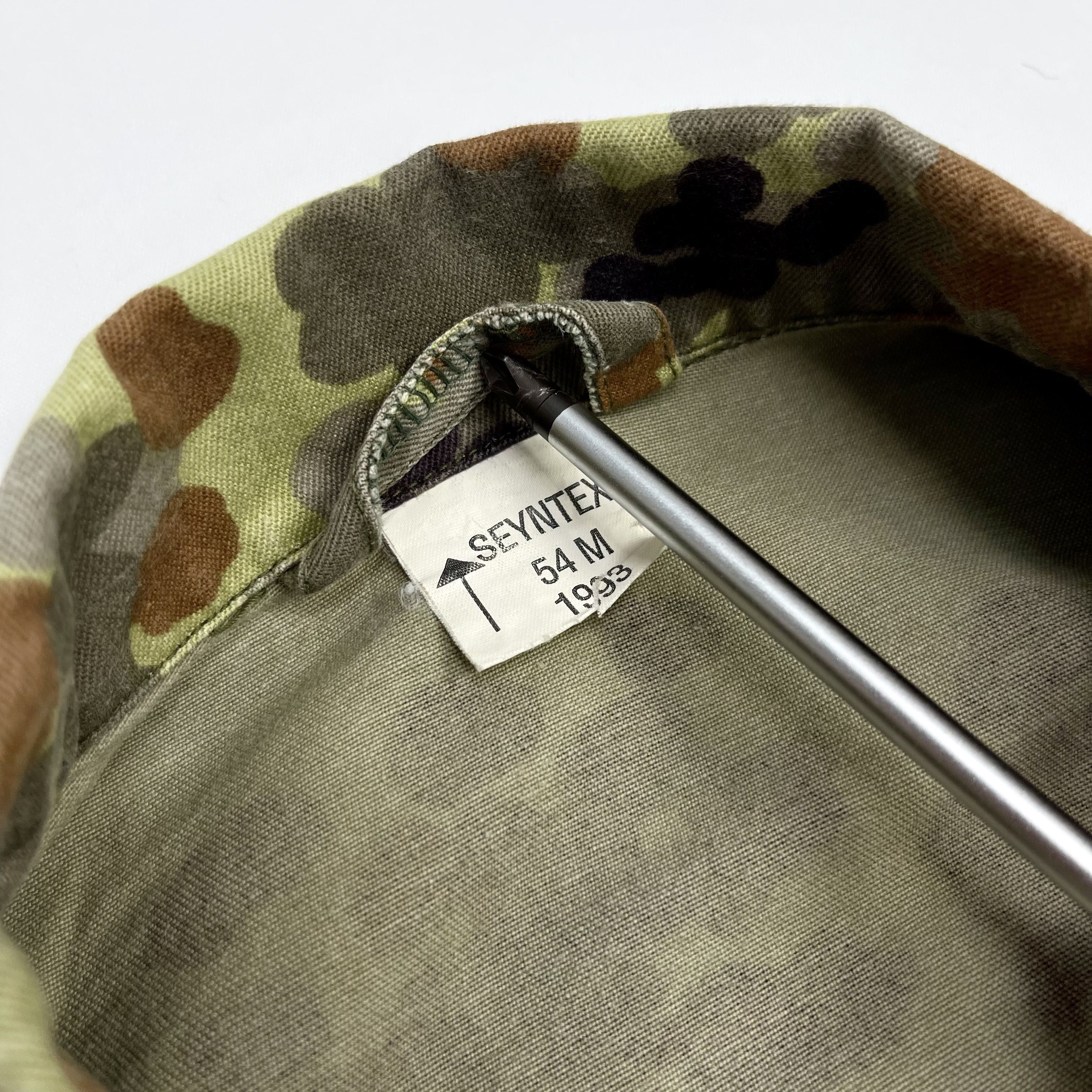 Other Vintage German Military 1993 Faded Camo Field Jacket Size US M / EU 48-50 / 2 - 6 Thumbnail