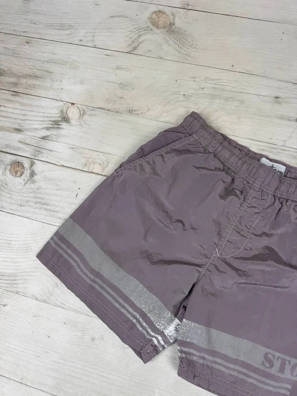 Stone Island Stone Island Marina Nylon Shorts Big Logo Size US 30 / EU 46 - 6 Thumbnail