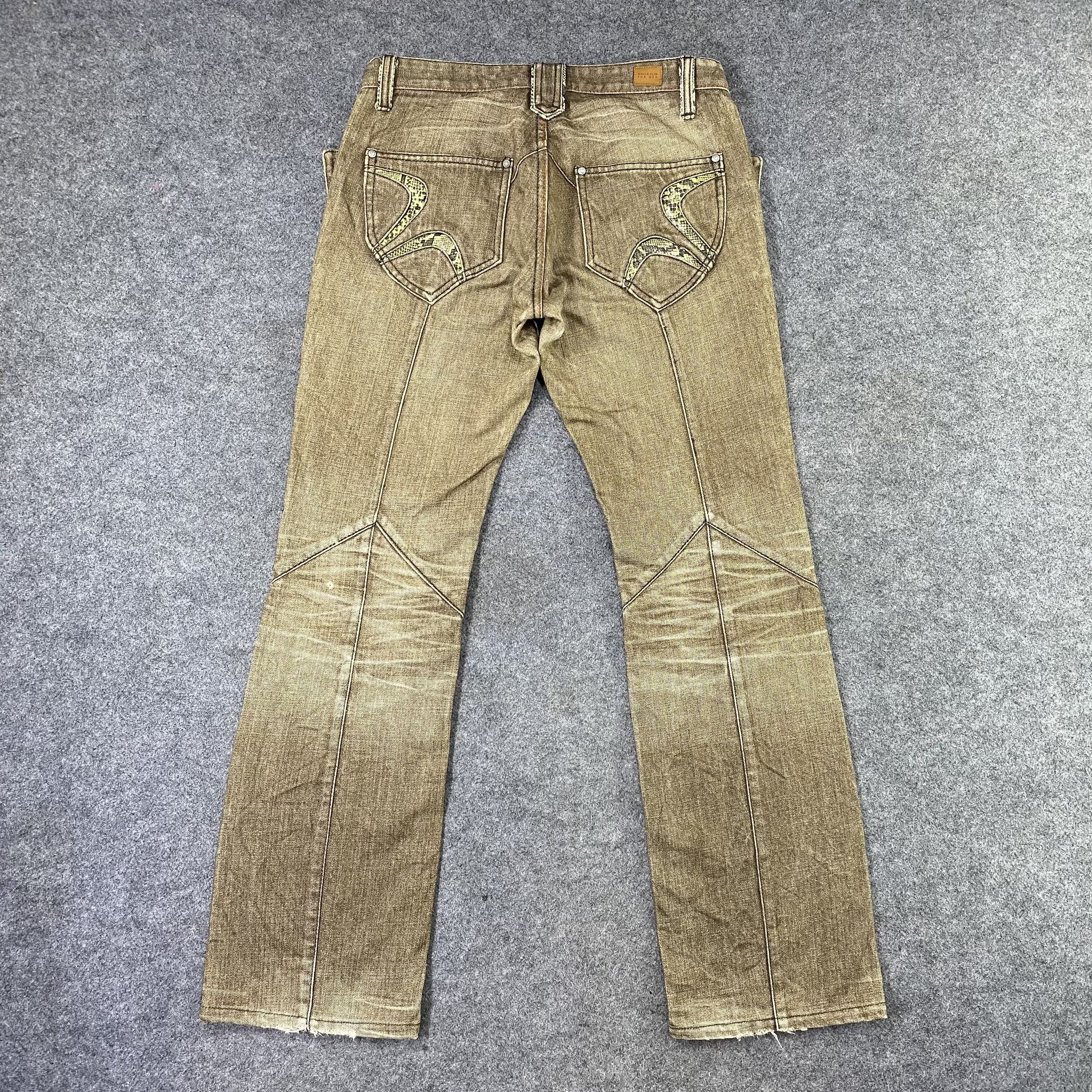 Designer × Japanese Brand × Matsuda 🇯🇵 Japanese Designer Nicole Club For Men Jeans-J1155 Size US 31 - 3 Thumbnail