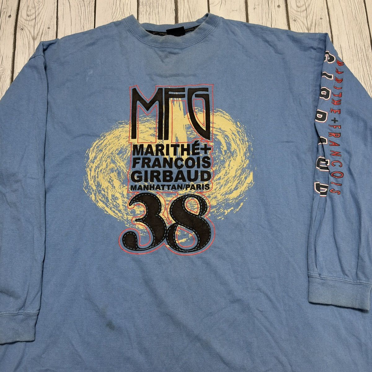 Marithe + Francois Girbaud × Vintage Vintage Marithé + François Girbaud long sleeve tee Size US XXL / EU 58 / 5 - 3 Thumbnail