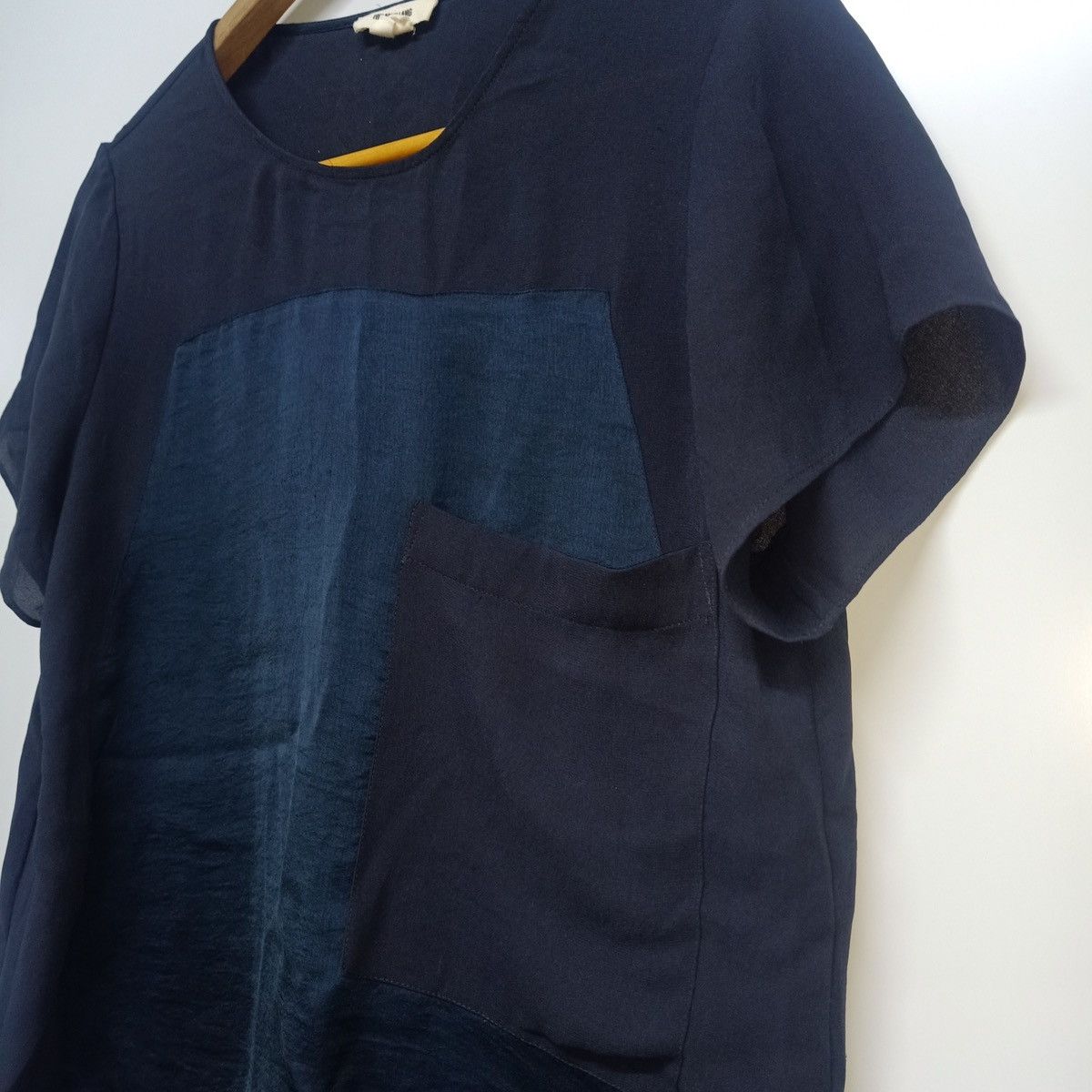Helmut Lang Helmut Lang - Navy Sheer Tops Size M / US 6-8 / IT 42-44 - 7 Thumbnail
