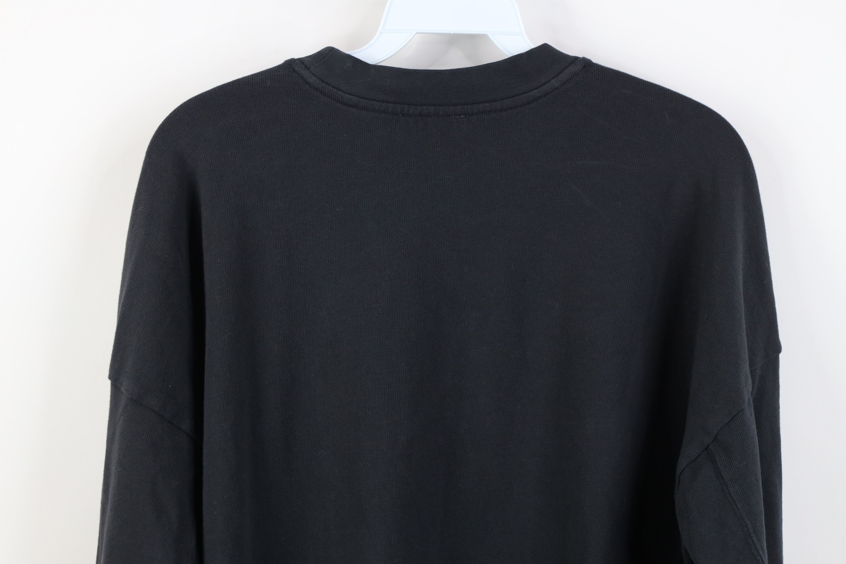 AYR AYR All Year Round Cropped Ribbed Knit Long Sleeve T-Shirt Size M / US 6-8 / IT 42-44 - 11 Thumbnail
