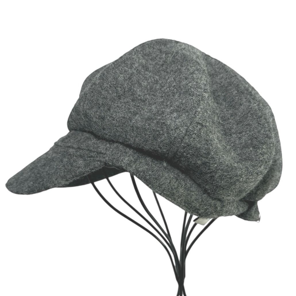 Nine West Nine West Newsboy Gray Wool Blend Womens Hat One Size Size ONE SIZE - 2 Thumbnail