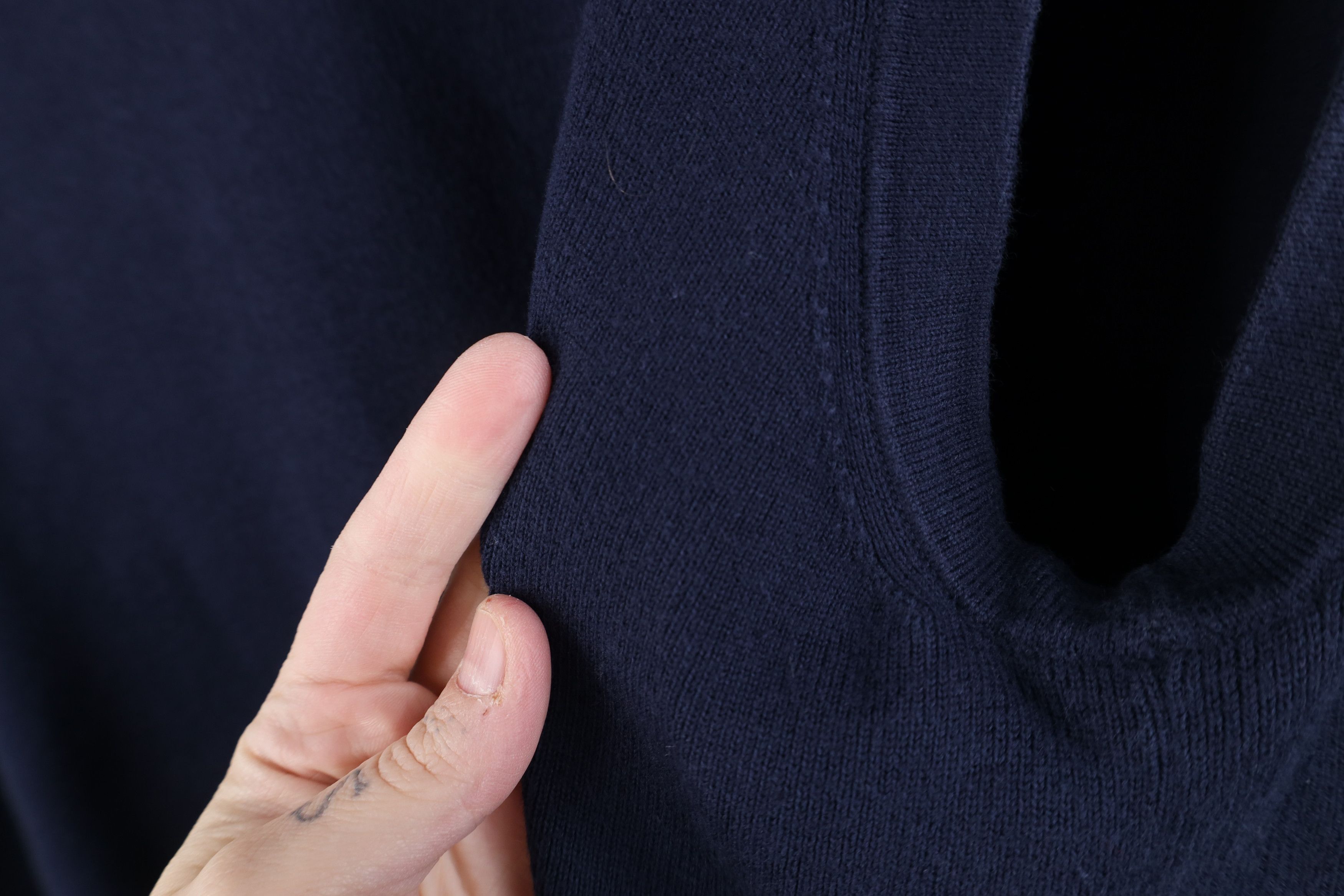 Nautica Vintage 90s Nautica Cotton Ribbed Knit Sweater Vest Blue Size US XL / EU 56 / 4 - 5 Thumbnail